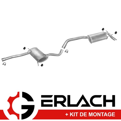 Echappement silencieux pour