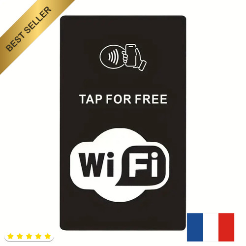 Plaque restaurant bar wifi