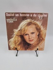 Vinyle 45 tours Michèle Torr : Quand un Homme à du Charme avec fourreau