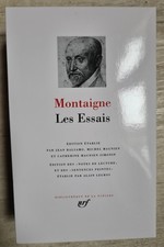 La Pléiade : Montaigne Les Essais 