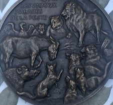 MÉDAILLE EN BRONZE VIRION