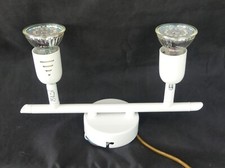 Plafonnier 2 spots orientables blanc QPAR51 – REF 5096 – design moderne