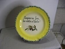 Assiette décorative