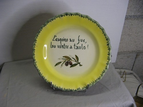 Assiette décorative