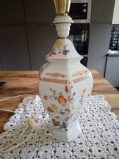 Pied De Lampe  Bernardaud Limoges Modèle Pondichéry  Polychrome Porcelaine 