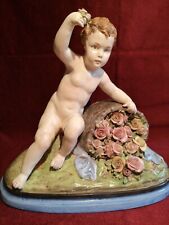 Rare ceramique polychrome de