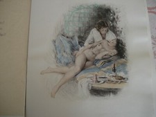 BECAT - Curiosa - POEMES D'AMOUR -  VERLAINE  - 1946