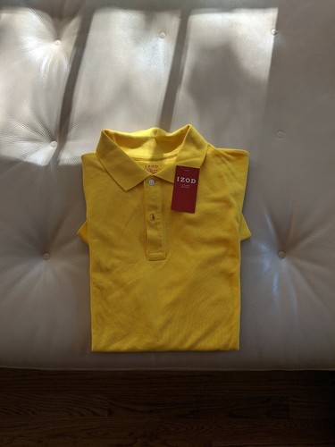 Izod boys yellow polo shirt - izod,
