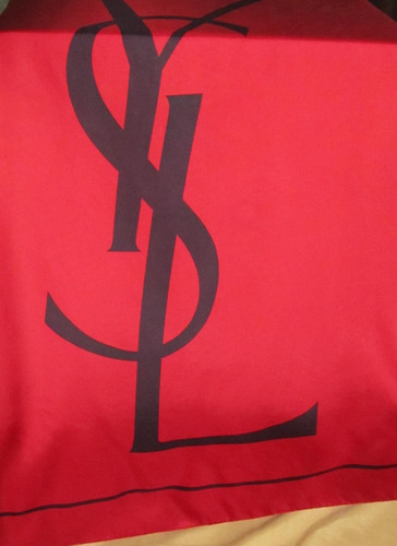 Foulard carré yves saint - foulard,