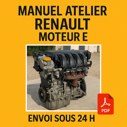 Manuel atelier renault - atelier, moteur