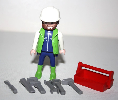 Playmobil 3001 ouvrier pelle - 3001,