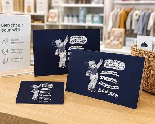 Publicité carte cadeau - carte,