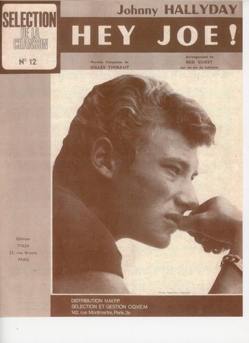 Johnny hallyday partition - johnny,