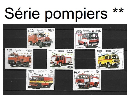 Série complète timbres - série, de