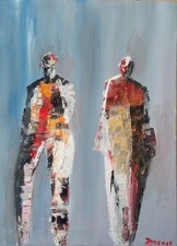 SILHOUETTE ABSTRAIT ART