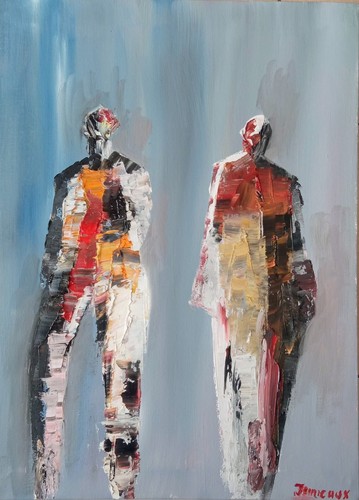 Silhouette abstrait art - silhouette,