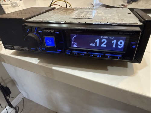 Rare alpine cde hd149bt - alpine, cde-hd149bt