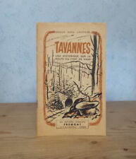 GUERRE 1914-1918 VERDUN ROUTE DU FORT DE VAUX NOTICE HISTORIQUE SUR TAVANNES