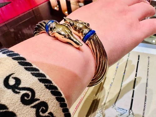 Bracelet jaune 18 kt - en,