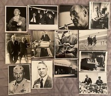 Nobel Winner George Wald,  Cushman marine USA photos presse varia 13 images