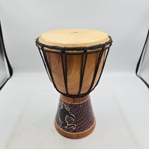 Hand painted jamacian djembe - painted,
