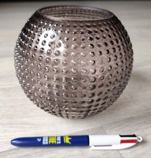 Ancien Vase Boule Art Déco , Space Age, Vintage, Baccarat, Hunebelle, TBE.