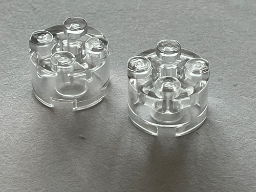 Lego blue round - x,