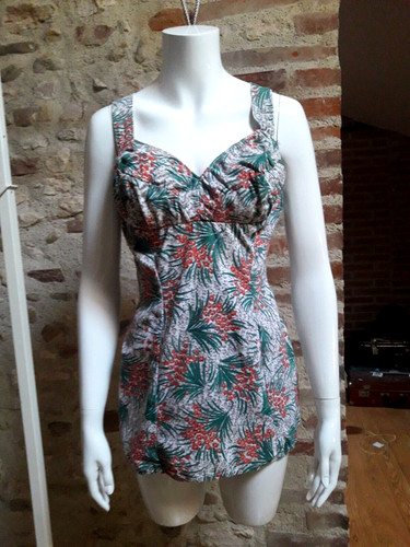 Ancien maillot bain femme - maillot, de