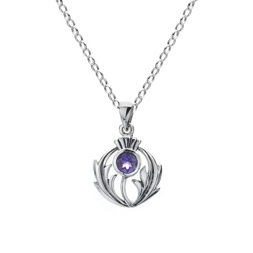 Pendentif chardon écossais