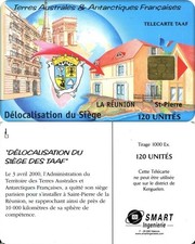 RARE TELECARTE TAAF 23a / 1000