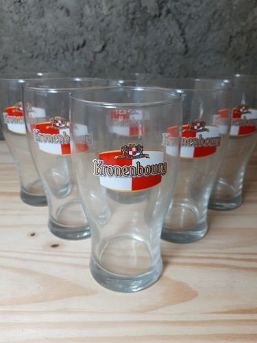 Verres biere kronenbourg - a,