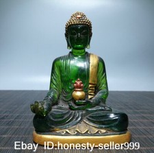 Old Tibet Coloured Glaze Gilt