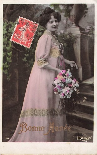 Bonne annee femme robe - cp,
