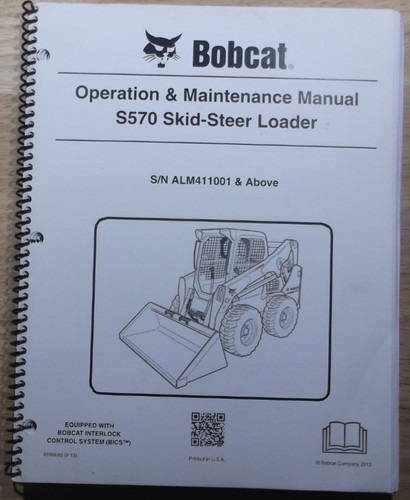 Bobcat s570 manuel - s570,