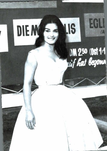 Dalida carte postale - dalida,