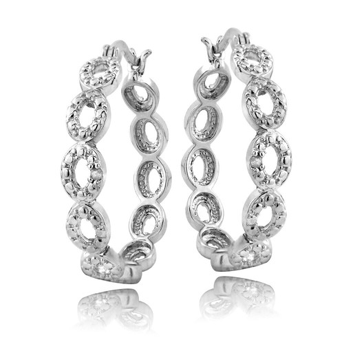 925 argent diamant accent - diamant,