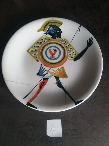 Assiette céramique roger - céramique,