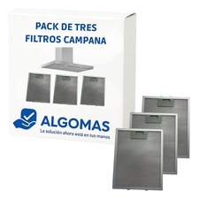 Lot de 3 filtres pour hotte