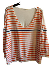 DIPLODOCUS pull fin oversize col v manches 3/4 taille 4 ou 42