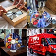 Upcycled CD/DVD/Game Disc