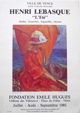 Affiche exposition Henri