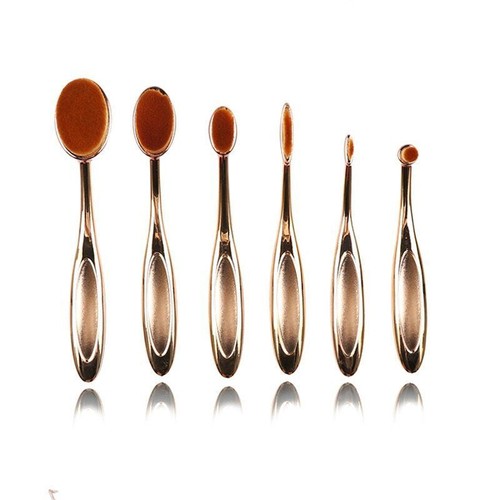Pinceaux brosses doré ovale - pinceaux,