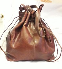 Sac seau en cuir THE  BRIDGE