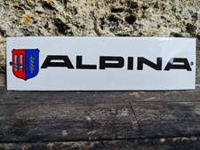 Plaque émaillée ALPINA Enamel sign no AMG Brabus Bmw Hartge