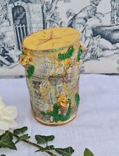 ANCIENNE BOITE A BONBONS AU FIDELE BERGER vichy TRONC D'ARBRE 1900