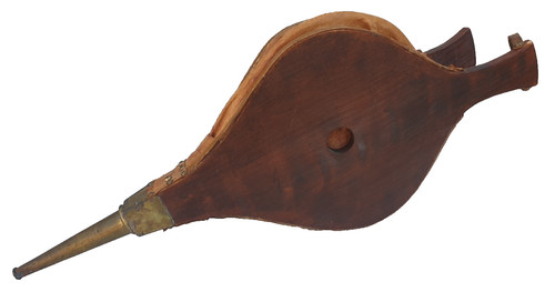 Ancien soufflet cheminée - soufflet, de