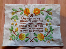 Ancien abécédaire en anglais God grant me