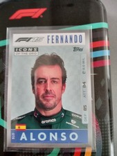 topps F1 turbo attax 2025  Fernando Alonso " ICONS" Aston Martin F1  #310
