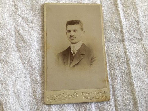 Cdv portrait un jeune - -, d’un