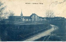 S8864 cpa 71 Artaix - Entrée du Bourg